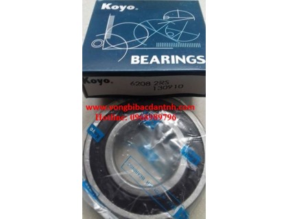 VÒNG BI-BẠC ĐẠN-Ổ BI KOYO 6208 2RS